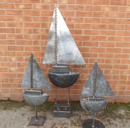 Three ships a sailing: Click Here To View Larger Image