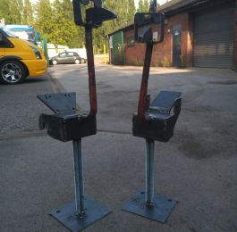 Up cycled Foden bolt birds: Click Here To View Larger Image